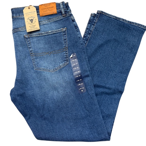 Lucky Brand saturday stretch 363 straight jean, NEW WITH TAGS - Picture 2 of 4